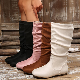 Luna | Botas de Media Caña para Mujer con Tacón Bajo