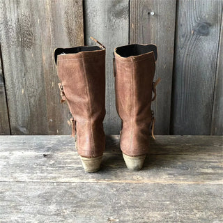 Mujeres Botas Elegantes de Cuero | Estilo Sofisticado