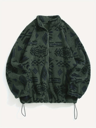 Lucille | Chaqueta estampada con cremallera para mujer