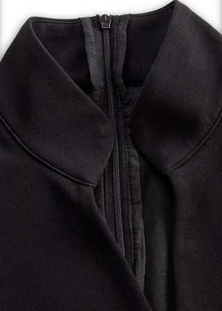 Vestido Con Cuello Mao Y Cinturón Para Mujer | Dalia