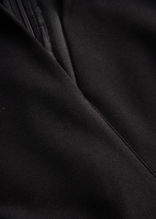 Vestido Con Cuello Mao Y Cinturón Para Mujer | Dalia