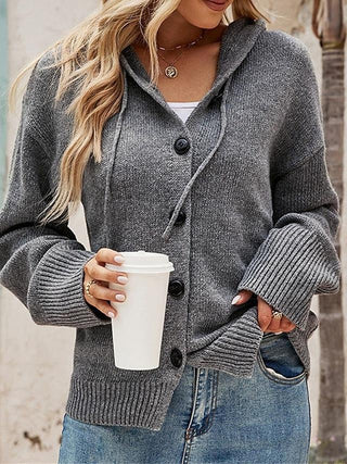 Maeve | Cárdigan con Capucha y Botones para Mujer