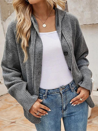 Maeve | Cárdigan con Capucha y Botones para Mujer
