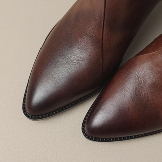Botines Clásicos Elegantes | Tacón Bajo