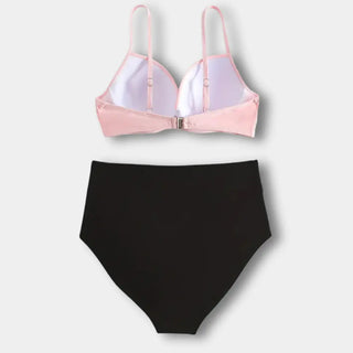 Bikini con top cruzado y cintura alta para Mujer – Lisa