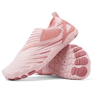 Arielle | Zapatos Barefoot Color Oro Rosa para Mujer Sin Cordones