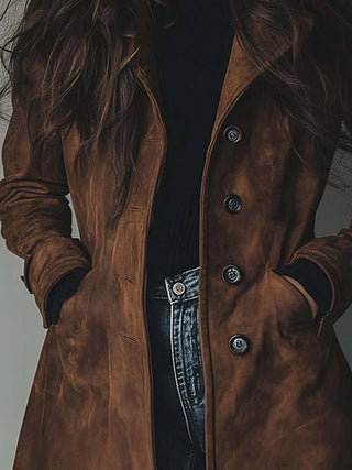 Marisenne | Trench de Ante con Silueta a Medida para Mujer