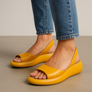 Billie | Sandalias de Cuña de Mujer con Plataforma y Punta Abierta