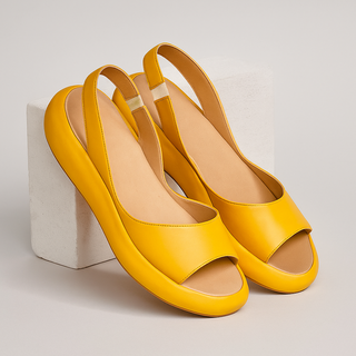 Billie | Sandalias de Cuña de Mujer con Plataforma y Punta Abierta