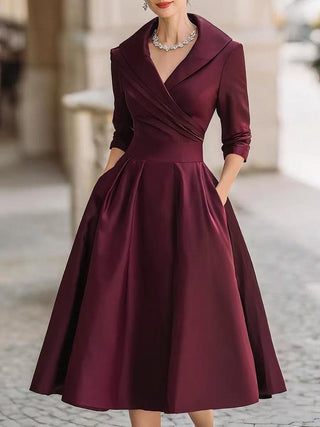 Vestido Mujer Lina | Midi Elegante
