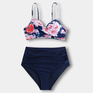 Bikini con top cruzado y cintura alta para Mujer – Lisa
