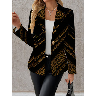 Bernadette | Blazer Estampado a Cuadros para Mujer