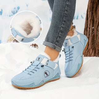 Presentación | Botines Slip-On con Forro de Peluche para Mujer