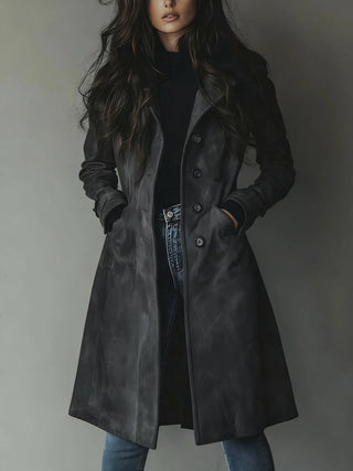 Marisenne | Trench de Ante con Silueta a Medida para Mujer