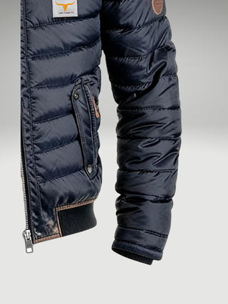 Bramwell | Chaqueta Acolchada con Cierre Frontal para Hombre