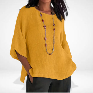 Blusa de manga larga con corte amplio para Mujer - Etta