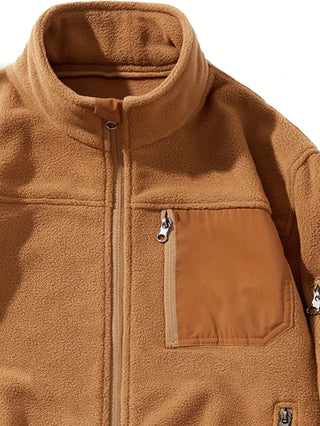 William | Chaqueta Outdoor para Hombre con Cierre Completo y Bolsillos
