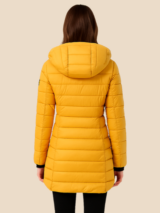 Nathalie | Chaqueta Acolchada con Capucha y Cremallera para Mujer