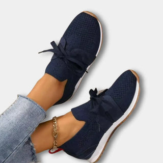 Zapatillas tejidas con cordones cruzados para Mujer – Minerva
