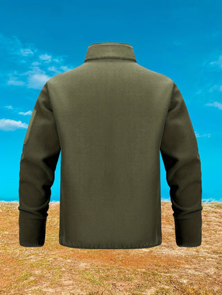 William | Chaqueta Outdoor para Hombre con Cierre Completo y Bolsillos