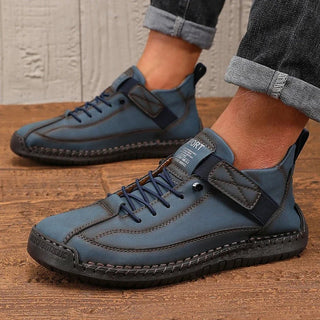 Corvane | Zapatos Casuales de Hombre con Cordones y Detalle de Correa