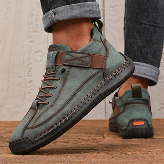 Corvane | Zapatos Casuales de Hombre con Cordones y Detalle de Correa