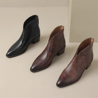 Botines Clásicos Elegantes | Tacón Bajo