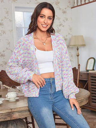 Émilienne | Cárdigan Estampado de Manga Larga para Mujer