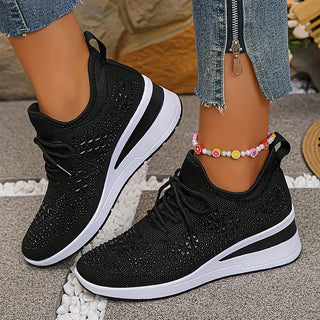 Delphine | Zapatillas con Soporte de Talón y Detalles en Strass para Mujer