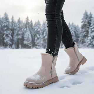 Marina | Botines Ergonómicos de Invierno para Mujer con Forro Suave