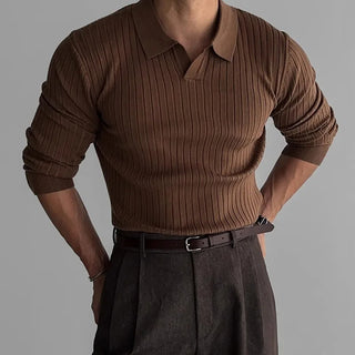 Manuel: Polo de Punto con Revers para Hombre