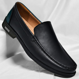 Damon | Mocasines de Hombre Sin Cordones con Costuras en Contraste