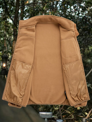 William | Chaqueta Outdoor para Hombre con Cierre Completo y Bolsillos