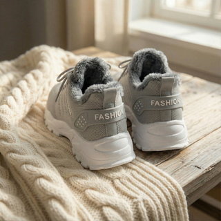 Isabella | Zapatillas de Caminar Cálidas para Mujer con Forro y Ajuste Elástico