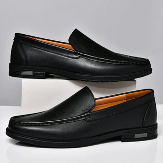 Damon | Mocasines de Hombre Sin Cordones con Costuras en Contraste