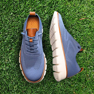 Lucan | Zapatos de Hombre Transpirables de Malla con Cordones