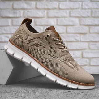 Lucan | Zapatos de Hombre Transpirables de Malla con Cordones