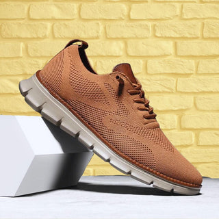 Lucan | Zapatos de Hombre Transpirables de Malla con Cordones