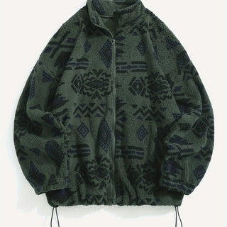 Lucille | Chaqueta estampada con cremallera para mujer