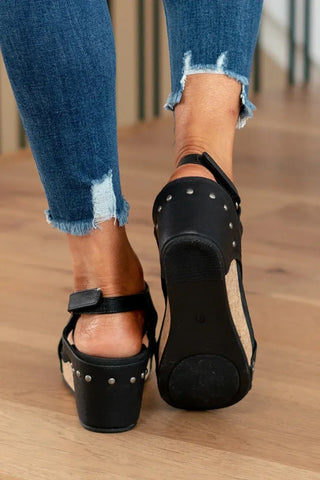 Sandalias con cuña y cortes laterales para Mujer – Patrice