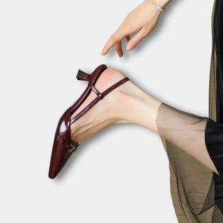 Zapatos tacón fino ajustables Mujer - Merce