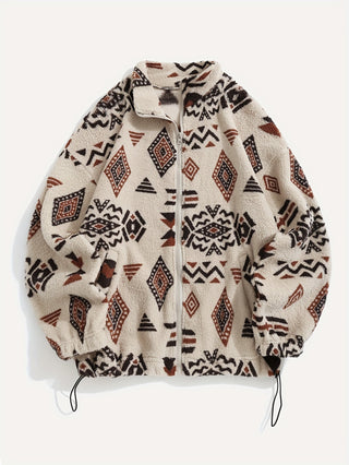 Lucille | Chaqueta estampada con cremallera para mujer