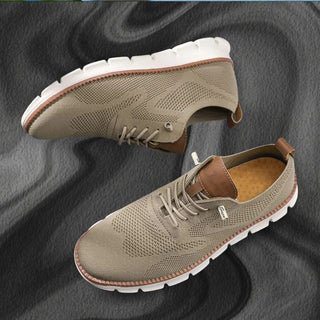 Lucan | Zapatos de Hombre Transpirables de Malla con Cordones