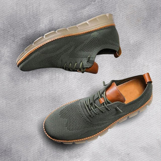 Lucan | Zapatos de Hombre Transpirables de Malla con Cordones