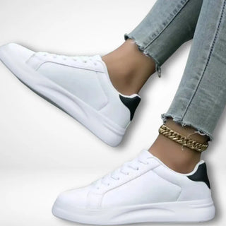 Zapatillas lisas con talón contrastado para Mujer – Moshe