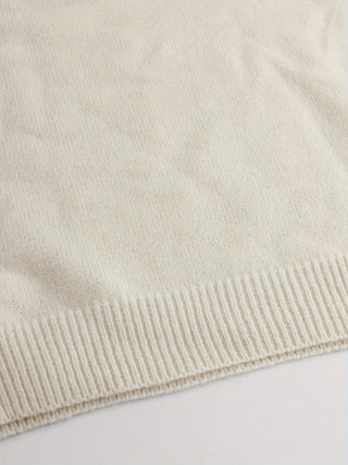 Antionette | Suéter de Punto Canalé para Mujer con Cuello Redondo y Puños a Rayas