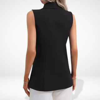 Blazer sin mangas entallado Mujer - Gabriela