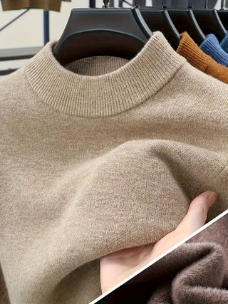 Calvin | Suéter de punto con cuello alto para hombre