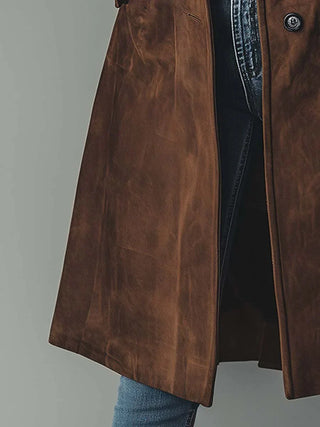 Marisenne | Trench de Ante con Silueta a Medida para Mujer