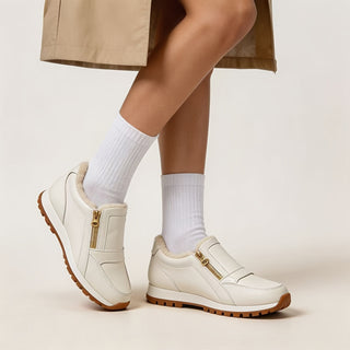 Asunción | Zapatillas Altas Forradas con Doble Cremallera para Mujer